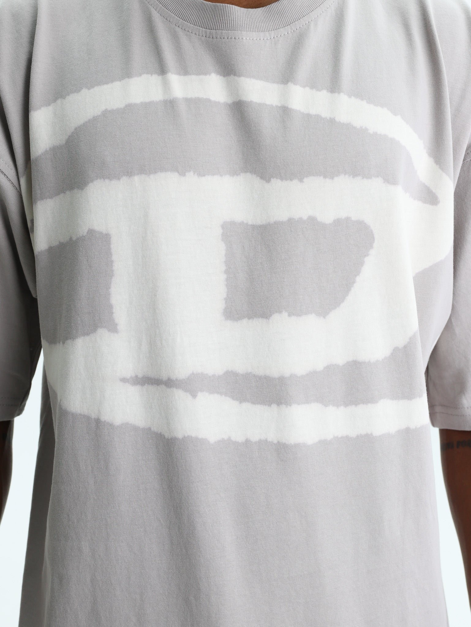 Diesel T-Shirt Relaxed Bleach